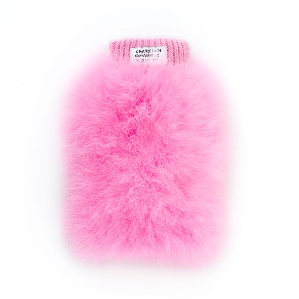 Dog Knit Feather Christian Cowan and maxbone Jumper Hot Pink Medium